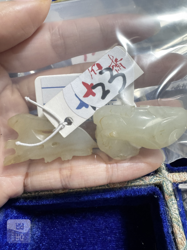 清 玉兔、玉羊 - 图2
